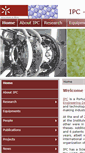 Mobile Screenshot of ipc.uminho.pt