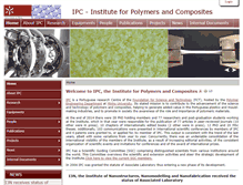 Tablet Screenshot of ipc.uminho.pt