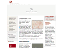 Tablet Screenshot of csarmento.uminho.pt