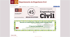 Desktop Screenshot of civil.uminho.pt
