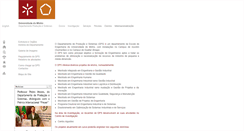 Desktop Screenshot of dps.uminho.pt