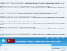 Tablet Screenshot of acm.di.uminho.pt