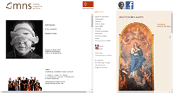Desktop Screenshot of mns.uminho.pt
