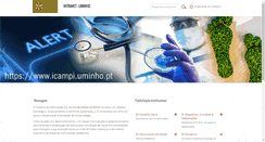 Desktop Screenshot of intranet.uminho.pt