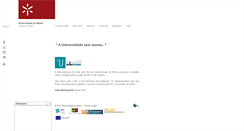 Desktop Screenshot of campusvirtual.uminho.pt