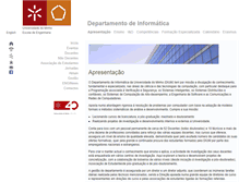 Tablet Screenshot of di.uminho.pt
