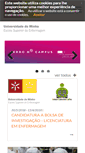 Mobile Screenshot of ese.uminho.pt
